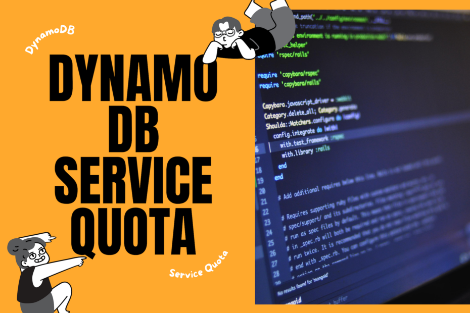 AWS Dynamodb service quota